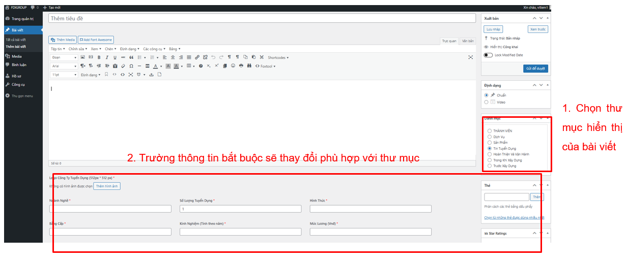 HƯỚNG DẪN ĐĂNG KÝ THÀNH VIÊN FDI GROUP